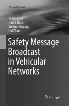 Paperback Safety Message Broadcast in Vehicular Networks Book