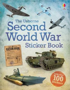 Paperback Second World War Sticker Book
