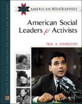 Hardcover American Social Leaders and Activists Book