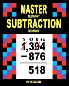 Paperback Master Multi-Digit Subtraction Workbook Book