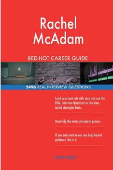 Paperback Rachel McAdam RED-HOT Career Guide; 2496 REAL Interview Questions Book