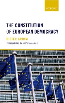 Hardcover Constitution of European Democracy C Book