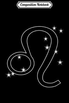 Paperback Composition Notebook: Leo Constellation August Zodiac Sign Astrology Journal/Notebook Blank Lined Ruled 6x9 100 Pages Book