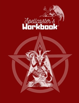 Spellcaster's Workbook: Red blood cover.