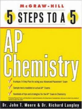Paperback 5 Steps to a 5: AP Chemistry Book