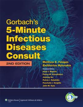 Hardcover Gorbach's 5-Minute Infectious Diseases Consult Book