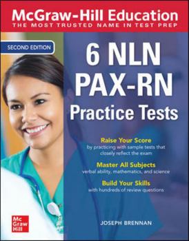 Paperback McGraw-Hill Education 6 Nln Pax-RN Practice Tests, Second Edition Book