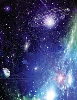 Galactic Blank Sketchbook : Blank Art Sketch Pad Notebook