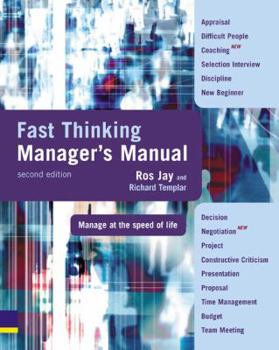 Hardcover Manager's Manual: Manage at the Speed of Life Book