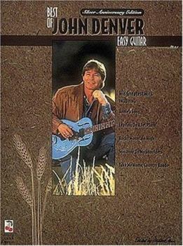 Paperback The Best of John Denver: Easy Guitar Book