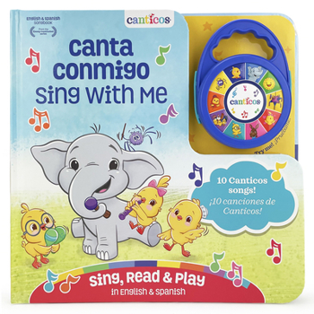 Hardcover Canticos Canta Conmigo / Sing with Me (Bilingual) Book