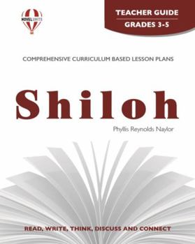 Paperback Shiloh - Teacher Guide by Novel Units Book