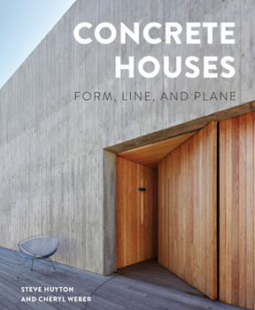 Hardcover Concrete Houses: Form, Line, and Plane Book