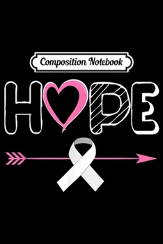 Composition Notebook: Hope Dyslexia Silver Ribbon Dyslexia Awareness  Journal/Notebook Blank Lined Ruled 6x9 100 Pages