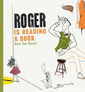 Hardcover Roger Is Reading a Book