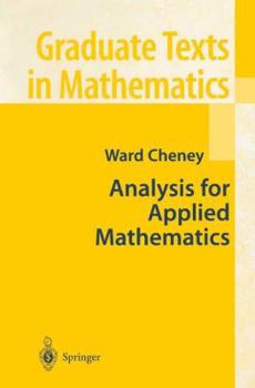Paperback Analysis for Applied Mathematics Book
