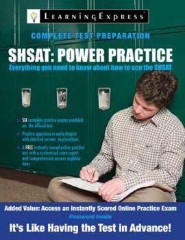 Paperback SHSAT: Power Practice Book