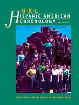 Hardcover UXL Hispanic American Reference Library: Chronology Book