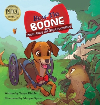 Hardcover Bow Tie Boone Meets Gary the Shy Groundhog Book