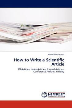 Paperback How to Write a Scientific Article Book