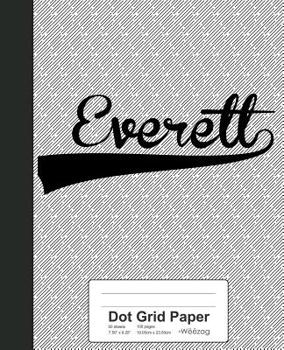 Paperback Dot Grid Paper: EVERETT Notebook Book
