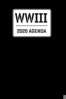 WWIII: 2020 Weekly Planner | Weekly calendar 2020, Weekly Agenda, Calendar Schedule, Weekly, Monthly and Yearly Organizer, Goals | Jan to Dec 2020, 6x9 inch