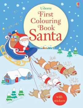 First Colouring Book Santa - Book  of the First Colouring Books
