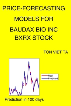 Paperback Price-Forecasting Models for Baudax Bio Inc BXRX Stock Book