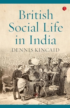 Paperback British Social Life In India Book