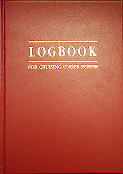 Hardcover Logbook for Cruising Under Power Book