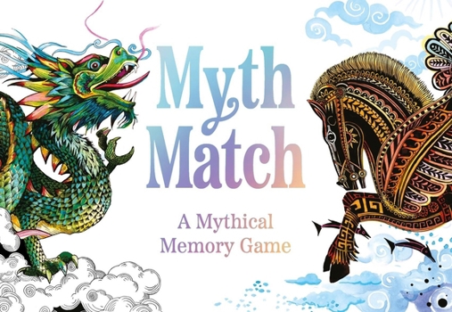 Board Game Myth Match Memory Game: Mix and Match 25 Fantastical Creatures Book