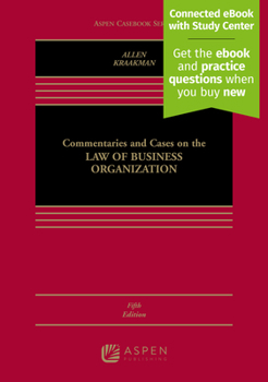 Hardcover Commentaries and Cases on the Law of Business Organization Book