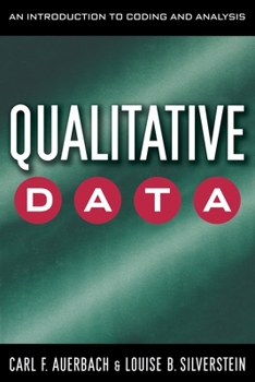 Qualitative Data: An Introduction to Coding and Analysis (Qualitative Studies in Psychology) - Book  of the Qualitative Studies in Psychology Series