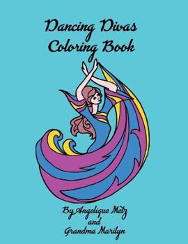 Paperback Dancing Divas Coloring Book