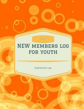 Paperback Youth Ministry New Members Log Book