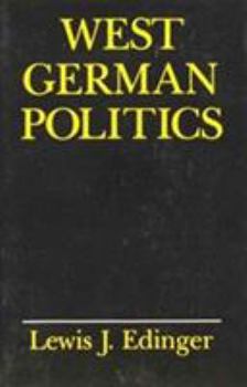 Paperback West German Politics Book