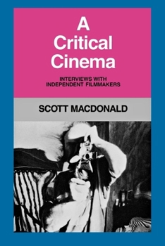 Paperback A Critical Cinema 1: Interviews with Independent Filmmakers Book