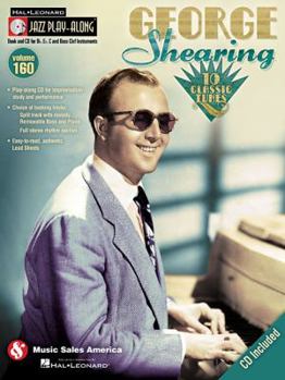 George Shearing: 10 Classic Tunes [With CD (Audio)] - Book #160 of the Jazz Play-Along