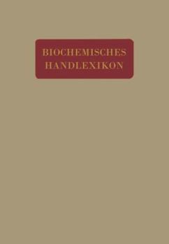 Paperback Biochemisches Handlexikon: V. Band [German] Book