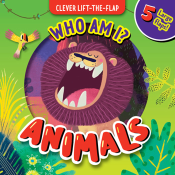 Board book Who Am I? Animals: 5 Large Flaps! Book