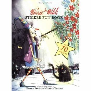 Paperback Winnie Sticker Book (Winnie the Witch) Book