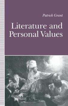 Paperback Literature and Personal Values Book