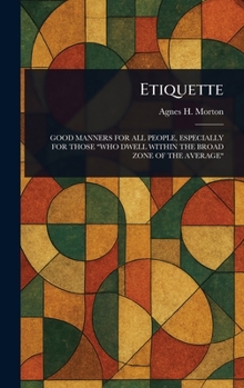 Hardcover Etiquette Book