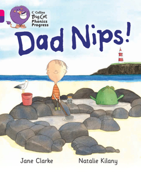 Paperback Dad Nips!: Band 01a Pink A/Band 08 Purple Book