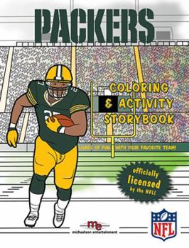 Paperback Green Bay Packers Coloring & a Book
