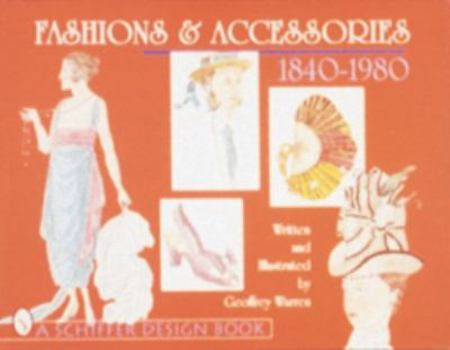 Paperback Fashions & Accessories: 1840-1980 Book
