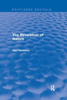 Paperback The Revelation of Nature Book