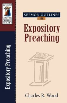 Paperback Sermon Outlines for Expository Preaching Book