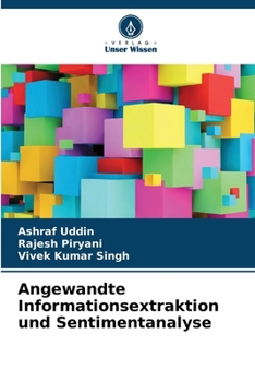 Paperback Angewandte Informationsextraktion und Sentimentanalyse [German] Book
