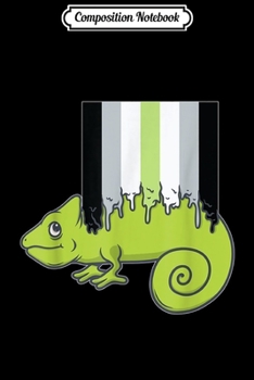 Composition Notebook: Agender Chameleon Gay Rights Pride Week  Journal/Notebook Blank Lined Ruled 6x9 100 Pages